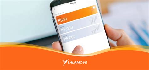 Top Up Your Lalamove e.